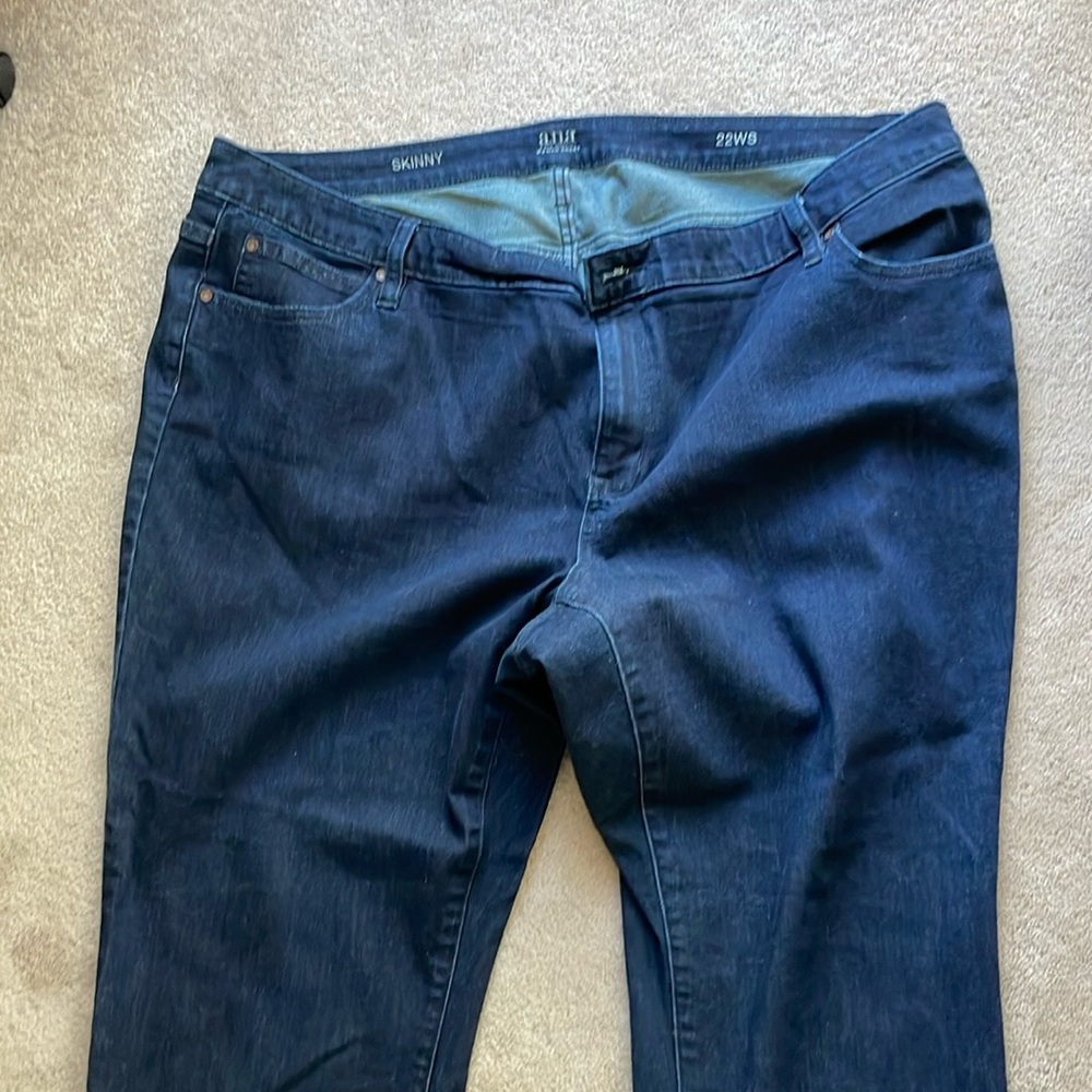 Plus size skinny jeans